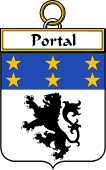 French Coat of Arms Badge for Portal