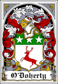 Irish Coat of Arms Bookplate for O