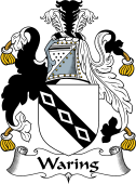 Irish Coat of Arms for Waring