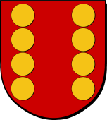 Spanish Family Shield for Moncada