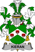 Irish Coat of Arms for Kieran or O