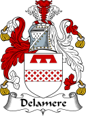 Irish Coat of Arms for Delamere