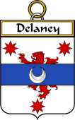 Irish Badge for Delaney or O