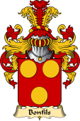 French Family Coat of Arms (v.23) for Bonfils