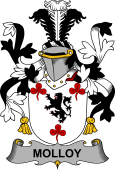 Irish Coat of Arms for Molloy or O