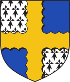 English Family Shield for Osborn (e)