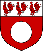 English Family Shield for Hancock (e)