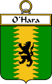 Irish Badge for Hara or O