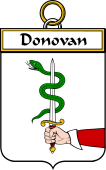 Irish Badge for Donovan or O