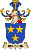 Republic of Austria Coat of Arms for Beckers