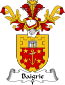 Coat of Arms from Scotland for Baigrie