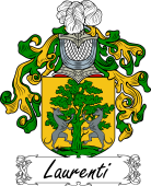 Araldica Italiana Coat of arms used by the Italian family Laurenti