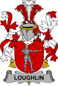 Irish Coat of Arms for Loughlin or O