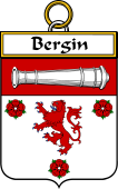 Irish Badge for Bergin or O