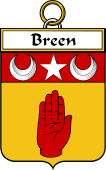 Irish Badge for Breen or O