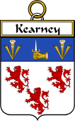 Irish Badge for Kearney or O