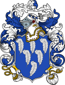 English or Welsh Coat of Arms for Jarvis (Ref Berry)