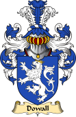 English Coat of Arms (v.23) for the family Dowall