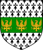 English Family Shield for Winn or Wynn