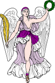 Gods and Goddesses Clipart image: Nike (Victoria)