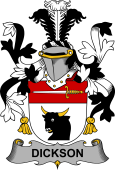 Irish Coat of Arms for Dickson