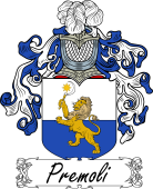 Araldica Italiana Coat of arms used by the Italian family Premoli