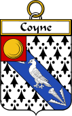 Irish Badge for Coyne or O