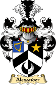 Irish Family Coat of Arms (v.23) for Alexander