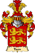 French Family Coat of Arms (v.23) for Tison