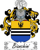 Araldica Italiana Coat of arms used by the Italian family Bianchini