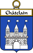 French Coat of Arms Badge for Châtelain