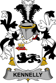 Irish Coat of Arms for Kennelly or O
