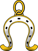 Horseshoe as Badge