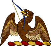 Demi Eagle Holding Bow