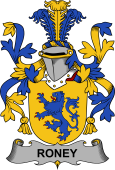Irish Coat of Arms for Roney or O