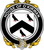 Irish Coat of Arms Badge for the O