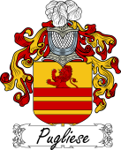 Araldica Italiana Coat of arms used by the Italian family Pugliese