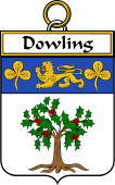 Irish Badge for Dowling or O