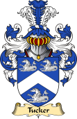 Irish Family Coat of Arms (v.23) for Tucker