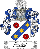 Araldica Italiana Coat of arms used by the Italian family Panizzi