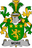 Irish Coat of Arms for More or O