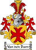 Dutch Coat of Arms for Van den Dam