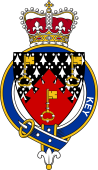 Families of Britain Coat of Arms Badge for: Key or Keyes (England)