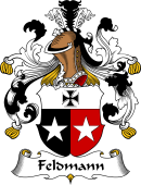 German Wappen Coat of Arms for Feldmann