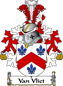 Dutch Coat of Arms for Van Vliet