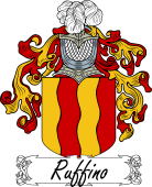 Araldica Italiana Coat of arms used by the Italian family Ruffino