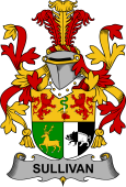 Irish Coat of Arms for Sullivan or O