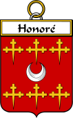 French Coat of Arms Badge for Honoré