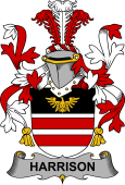 Irish Coat of Arms for Harrison