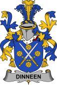 Irish Coat of Arms for Dinneen or O